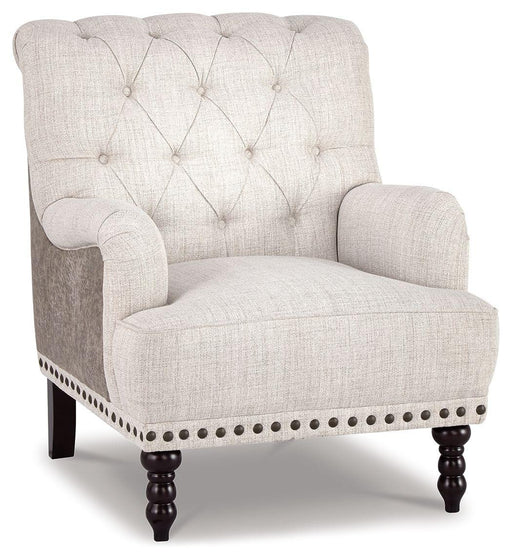 Ashley Tartonelle Accent Chair - Ivory/Taupe