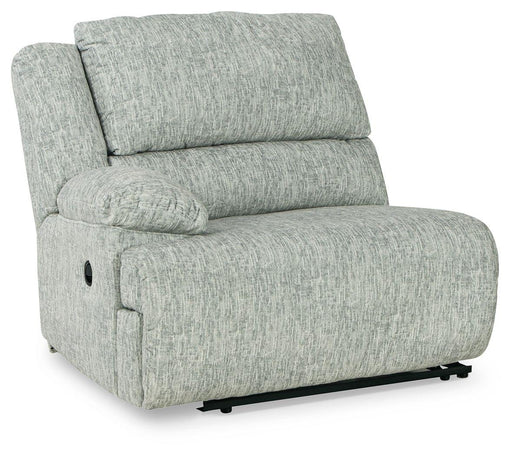 Ashley Mcclelland - Gray - 3-Piece Reclining Sectional With Raf Press Back Chaise