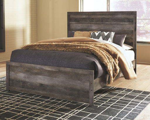 Ashley Wynnlow - Gray - Queen Panel Bed