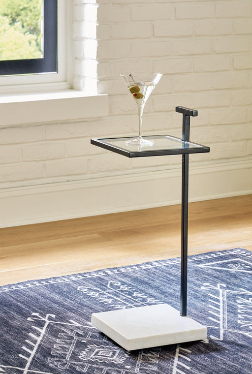 Ashley Mannill Accent Table - Black/White