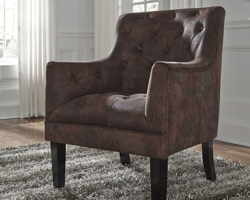Ashley Drakelle Accent Chair - Mahogany
