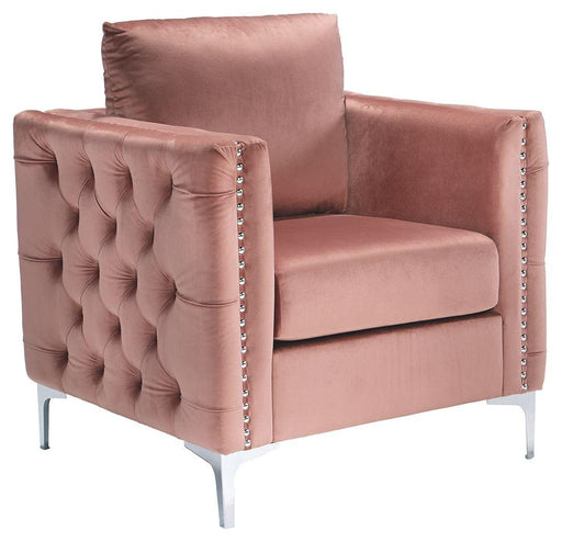 Ashley Lizmont Accent Chair - Blush Pink