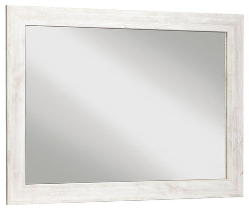 Ashley Paxberry Bedroom Mirror - Whitewash