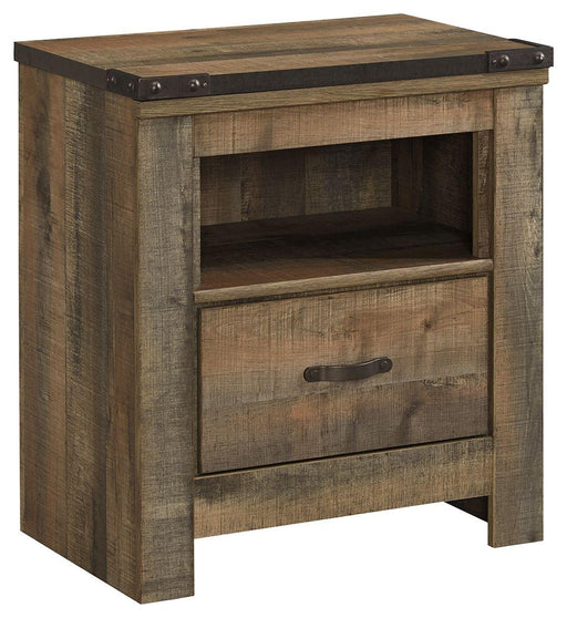 Ashley Trinell One Drawer Night Stand - Brown