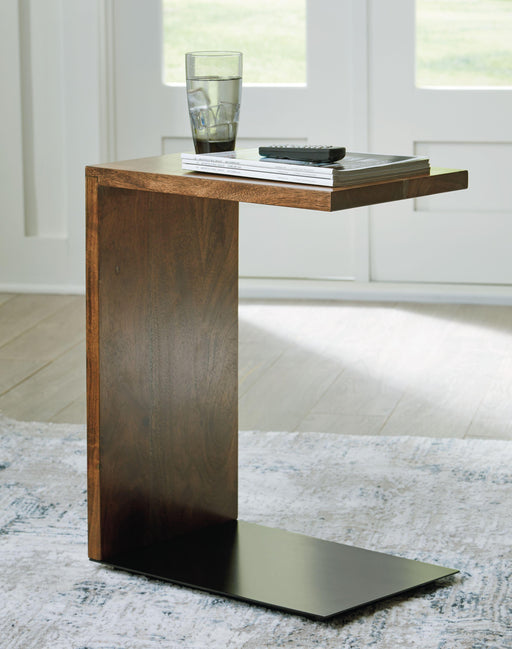 Ashley Wimshaw Accent Table - Brown/Black