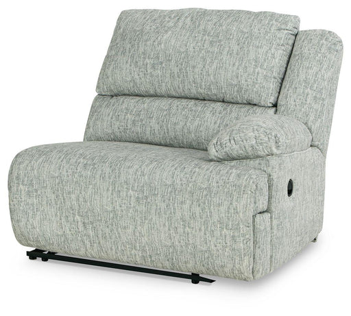 Ashley Mcclelland - Gray - 3-Piece Reclining Sectional With Laf Press Back Chaise