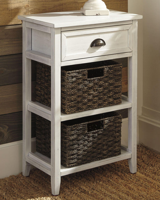 Ashley Oslember Accent Table - White