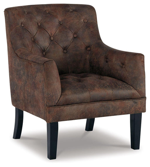 Ashley Drakelle Accent Chair - Mahogany