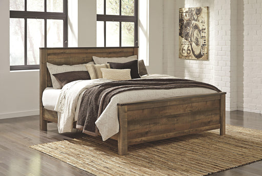 Ashley Trinell - Brown - King Panel Bed