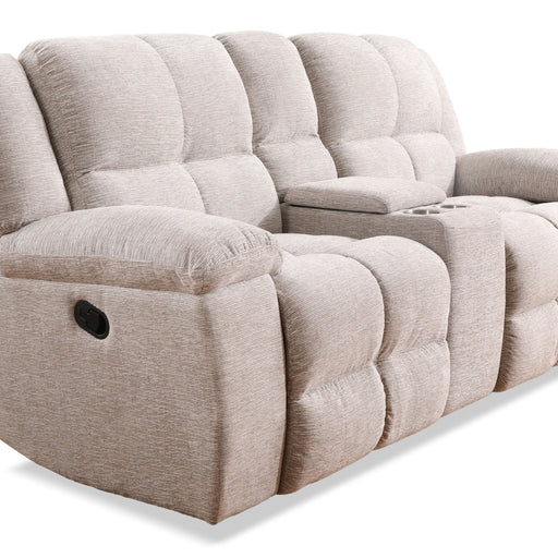 Parker House Buster - Reclining Console Loveseat - Opal Taupe