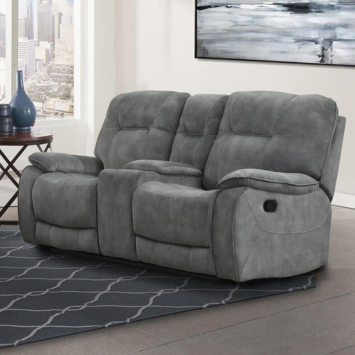 Parker House Cooper - Manual Console Loveseat - Shadow Grey