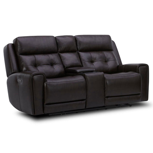 Liberty Furniture Carrington - Loveseat With Console P3 & ZG - Dark Brown