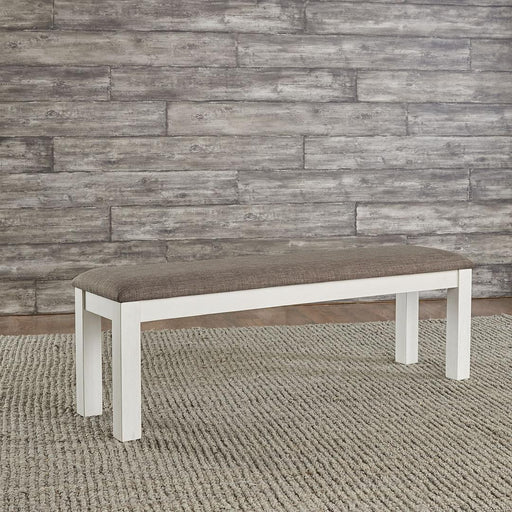 Liberty Brook Bay Uph Dining Bench - White