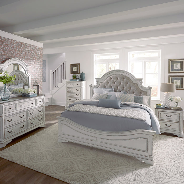 Magnolia manor deals upholstered bed