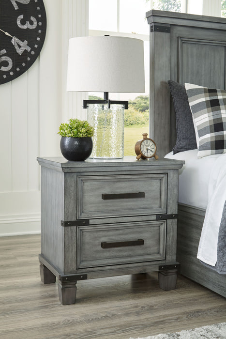 Russelyn Gray Platform Storage Bedroom Set from Ashley