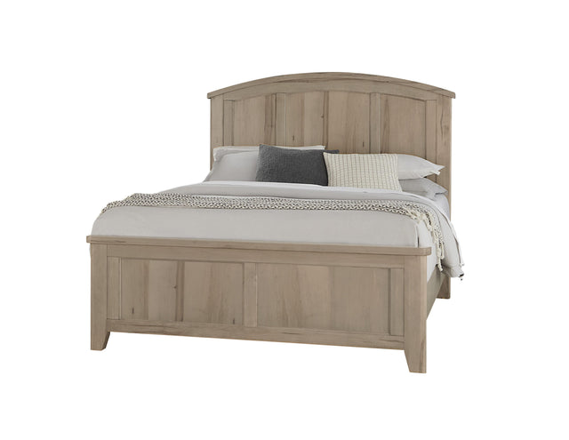 Vaughan-Bassett Woodbridge - Queen Arch Bed - Shadow Grey