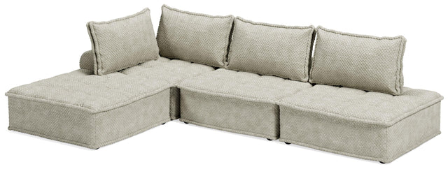 Ashley Bales - Taupe - 4-Piece Modular Seating