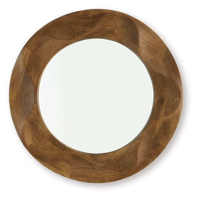 Ashley Aajon Accent Mirror - Brown