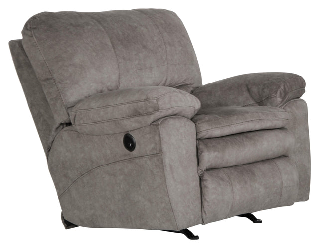 Catnapper Reyes - Power Lay Flat Recliner - Graphite