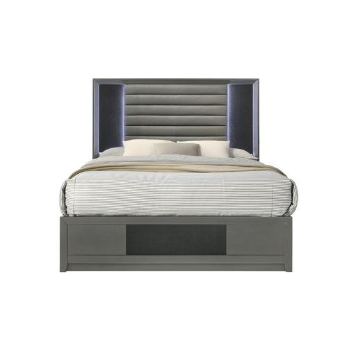 New Classic Furniture Nocturne - 5/0 Queen Bed - Slate
