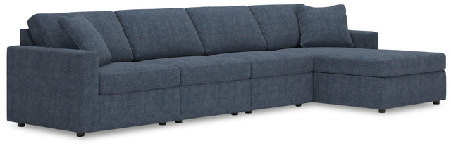 Ashley Modmax - Ink - 4-Piece Sectional With Raf Corner Chaise