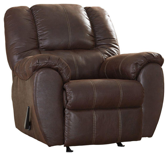 Ashley McGann Rocker Recliner - Walnut