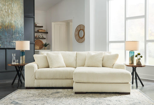 Ashley Lindyn - Ivory - Right Arm Facing Corner Chaise 2 Pc Sectional