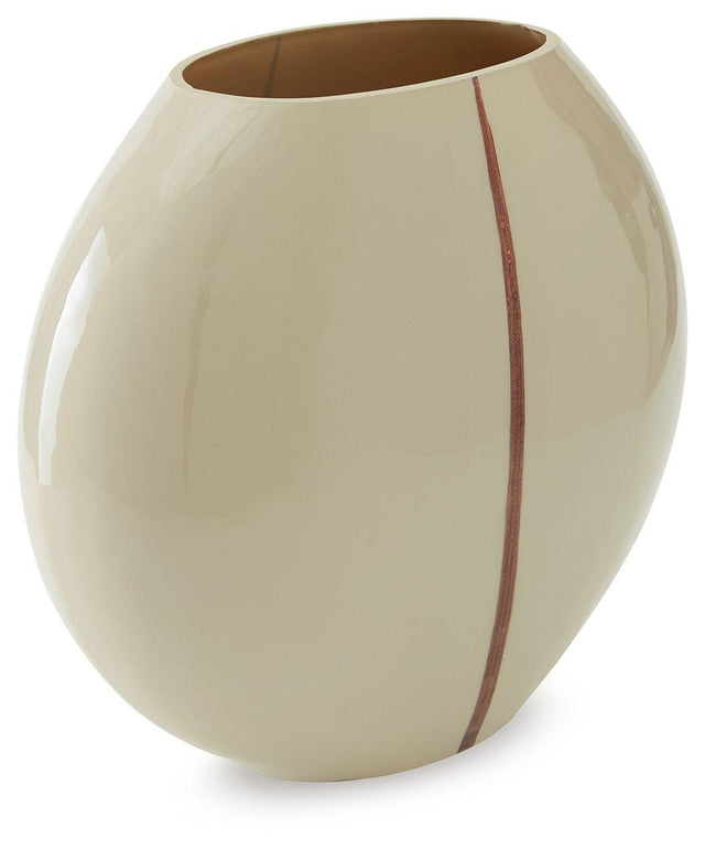 Ashley Sheabourne Vase - Cream