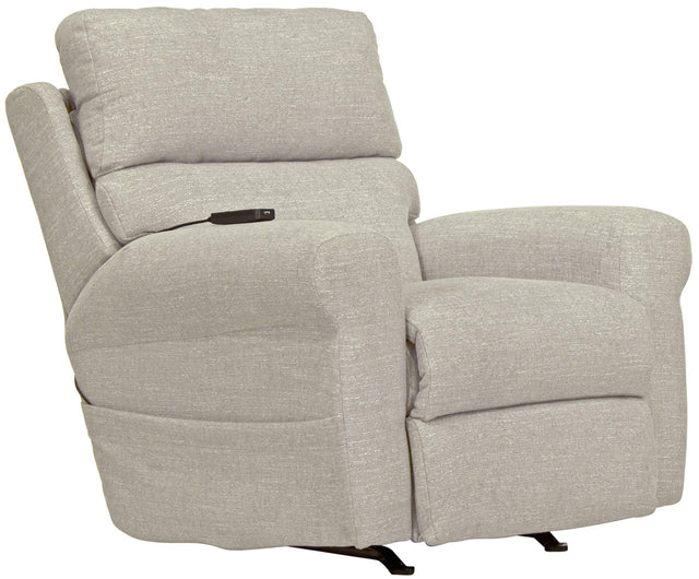 Catnapper Unity - Power Headrest Power Rocker Recliner With CR3 Heat/Massage - Linen