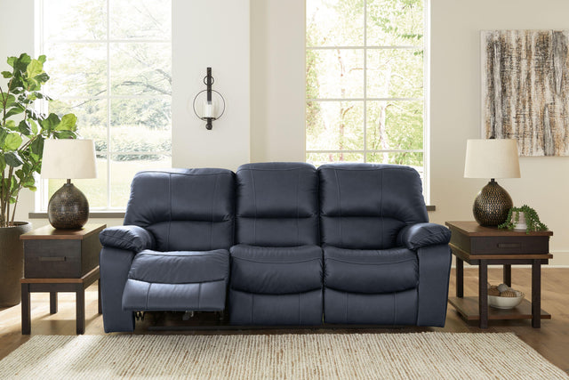 Ashley Leesworth - Ocean - 2 Pc. - Power Reclining Sofa, Power Reclining Loveseat