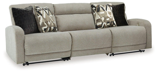 Ashley Colleyville - Stone - 3-Piece Power Reclining Sectional