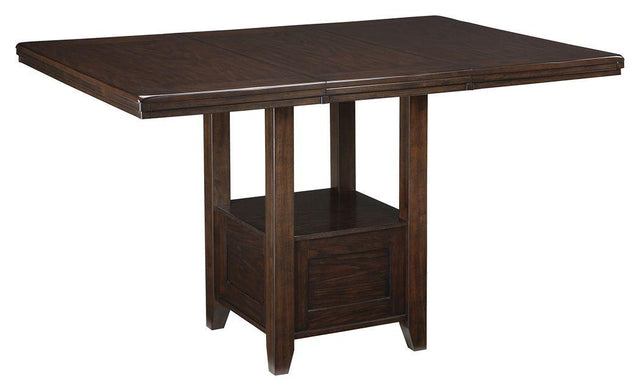 Ashley Haddigan RECT DRM Counter EXT Table - Dark Brown