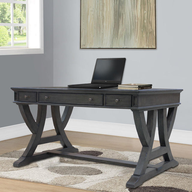 Parker House Washington Heights - Writing Desk - Washed Charcoal