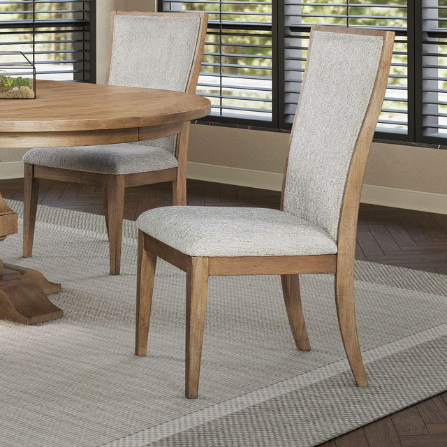 Liberty Furniture Haven Hills - Upholstered Side Chair (RTA) - Camel Beige