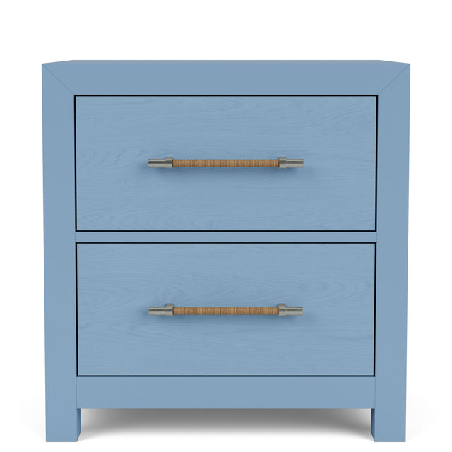 Riverside Furniture Rosalie - 2-Drawer Nightstand - Blue