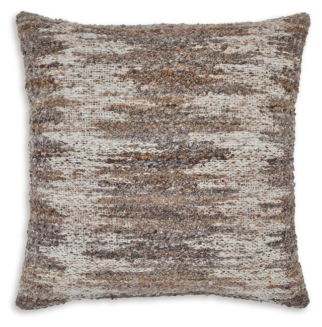 Ashley Nealton Pillow (4/CS) - Brown/White