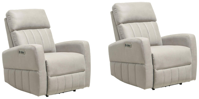 Parker House Rebel - Power Recliner (Set of 2) - Dianna Ivory