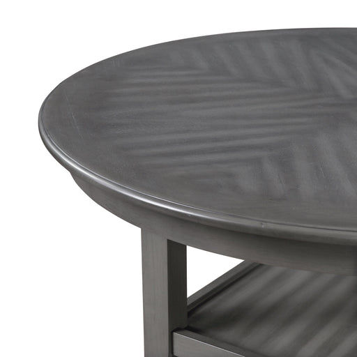 New Classic Furniture Cori - 5 Piece Counter Dining Set - Gray
