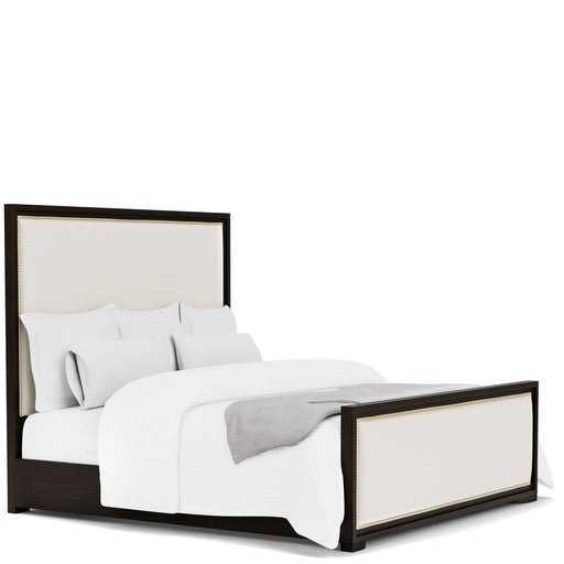 Riverside Furniture Lydia - King Upholstered Bed - White