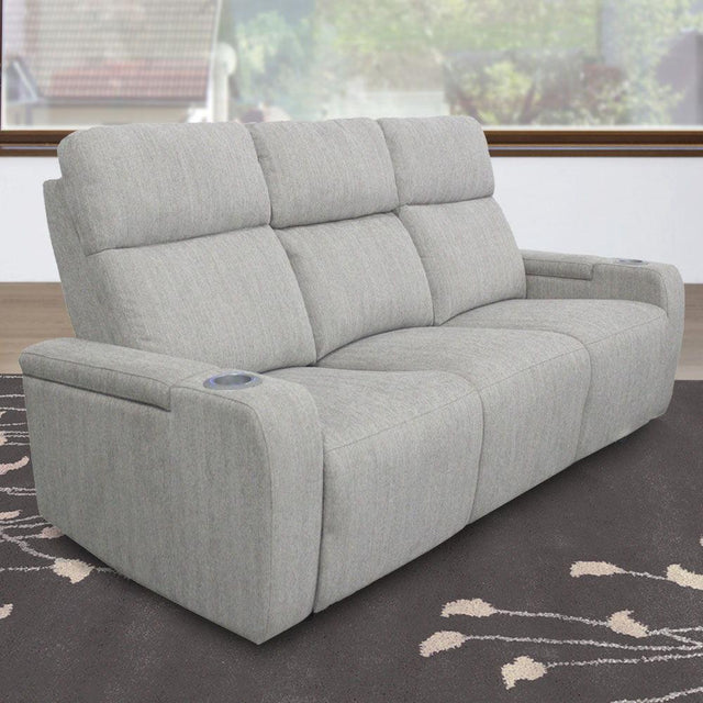 Parker House Orpheus - Power Drop Down Console Sofa - Bisque