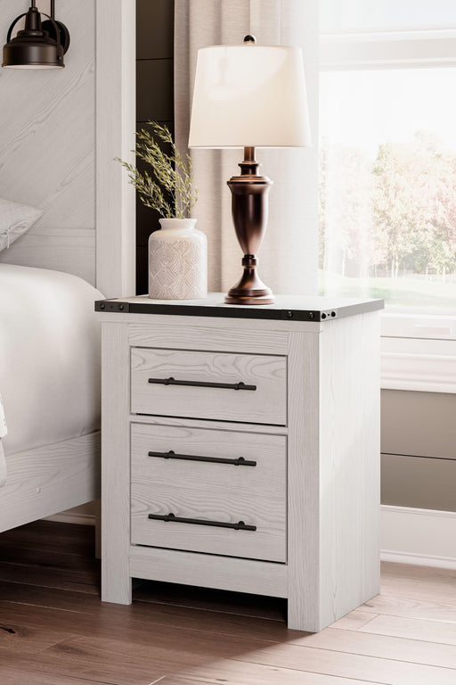 Ashley Schoenberg Two Drawer Night Stand - White