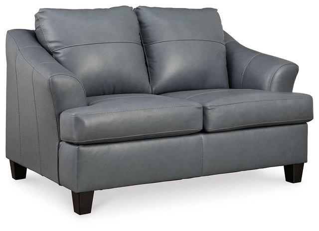 Ashley Genoa Loveseat - Steel