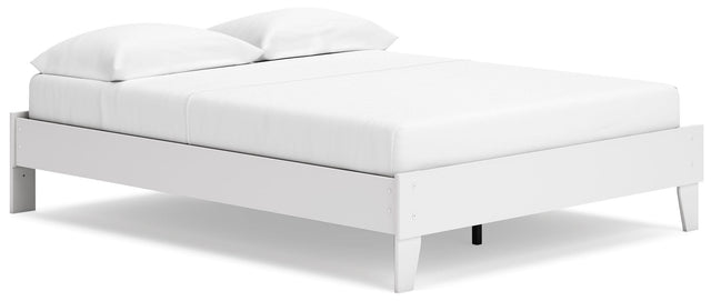 Ashley Socalle Queen Platform Bed - Two-tone