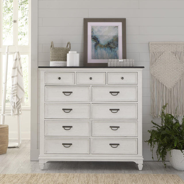 Liberty Furniture Allyson Park - 11 Drawer Chesser - White
