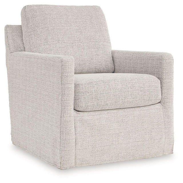 Ashley Nenana Next-Gen Nuvella Swivel Glider Accent Chair - Stone