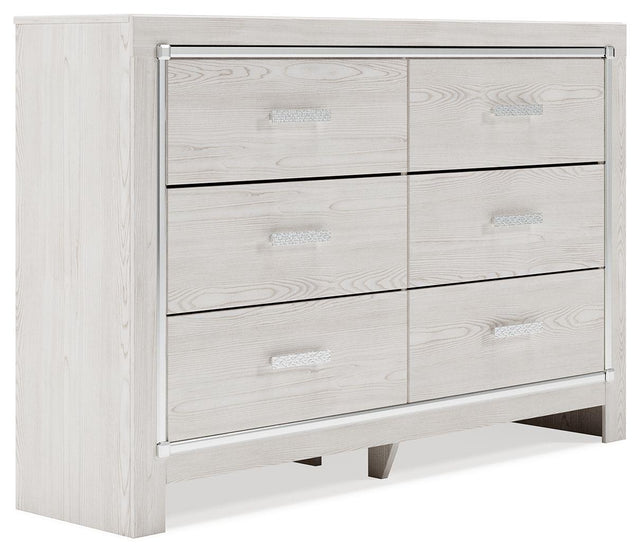Ashley Altyra Six Drawer Dresser - White