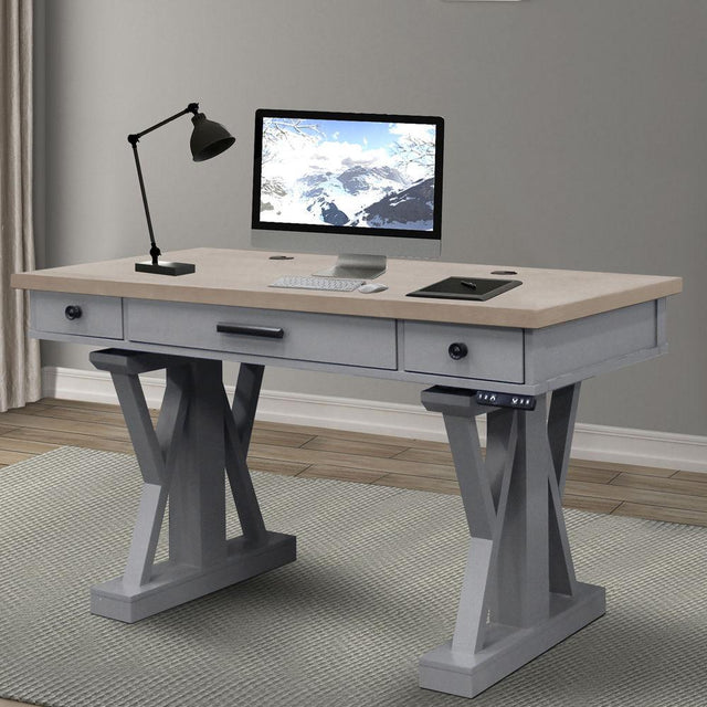 Parker House Americana Modern - Power Lift Desk - Dove