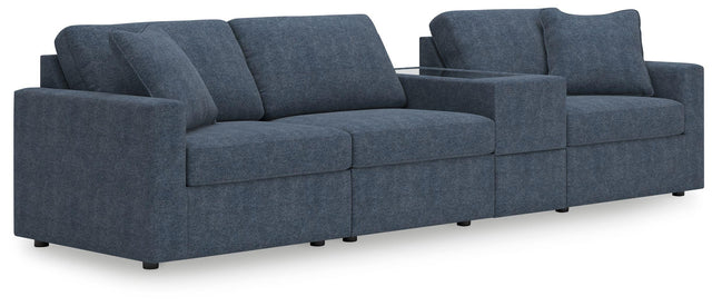 Ashley Modmax - Ink - 4-Piece Sectional With Storage Console