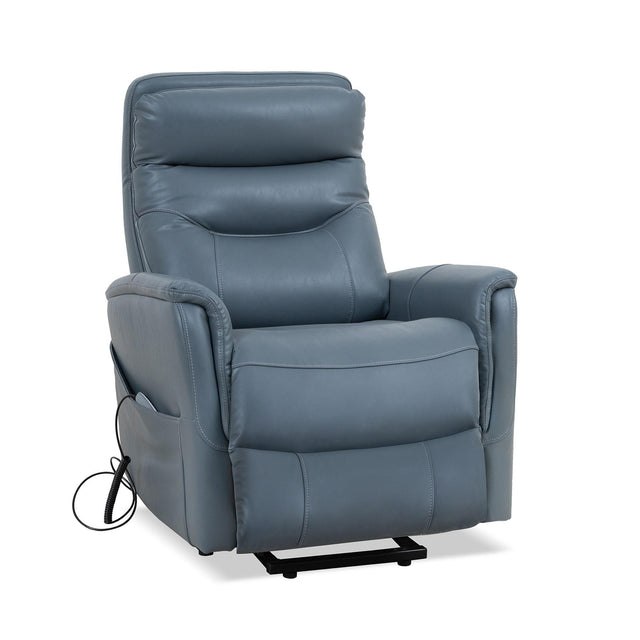 Parker House Gemini - Power Lift Recliner With Articulating Headrest - Softy Azure