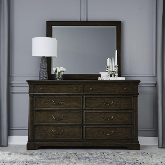 Liberty Furniture Arden Road - Dresser & Mirror - Satin Cherry